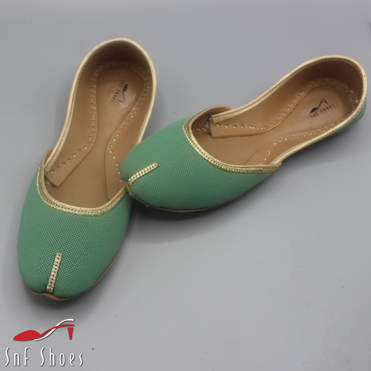 Sea Green Khussas Snf Sea Green Khussas Snf