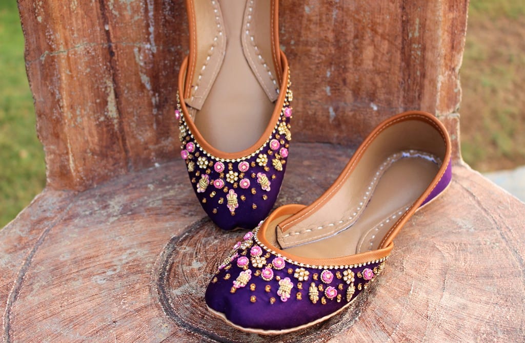 2159-Purple-1.jpg Purple Khussa For Her-2159 - Image 1