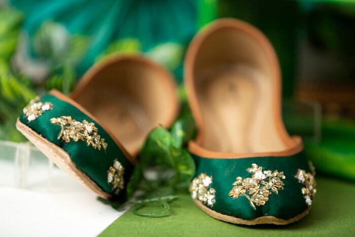 Green Khussa For Her-SE-01 - Image 3