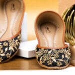 Sublime Black Khussa for women