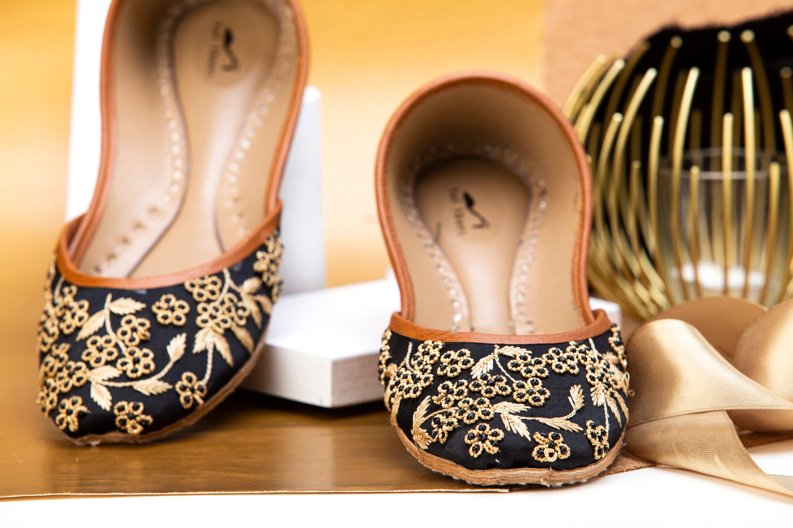 IMG_8782-copy-scaled-1.jpg Sublime Black Khussa for women - Image 1