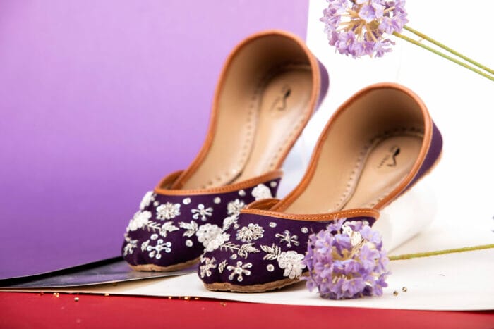 2259 Purple khussa - Image 2