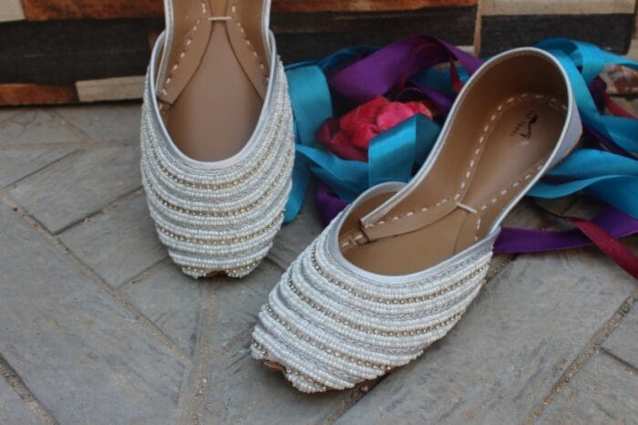 White Khussa For Her-SE-48 - Image 2