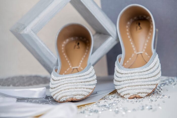 White Khussa For Her-SE-48 - Image 4