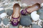 Glamour In Purple Embroidered Khussa-SE-03 - Image 2