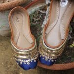 Blue Khussa For Her-2227