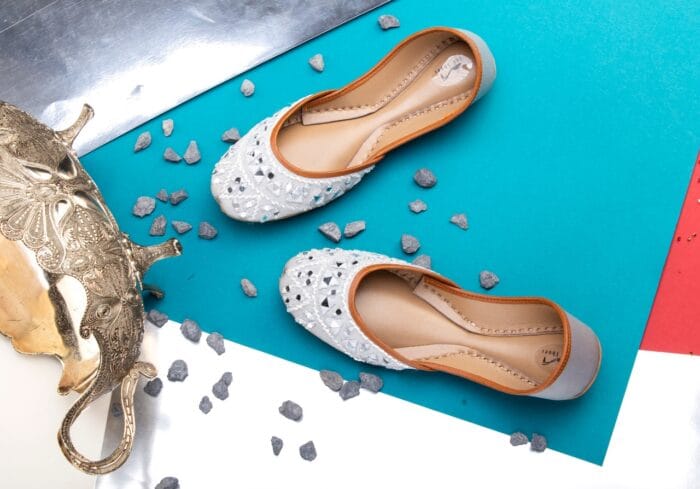 Silver Mirror Khussa-2265 - Image 2