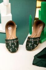 NW-902 Green Khussa For Her - Image 5