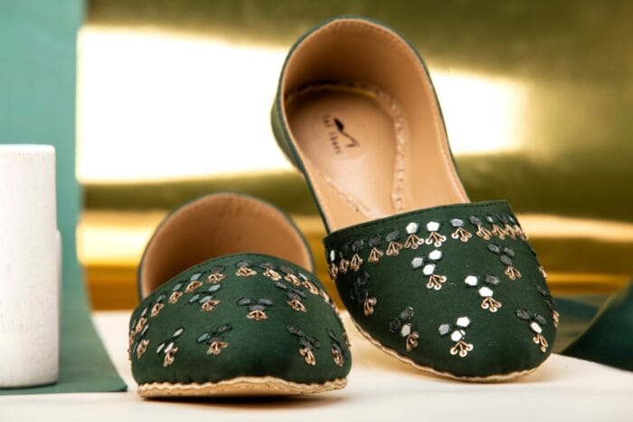 NW-902 Green Khussa For Her - Image 3