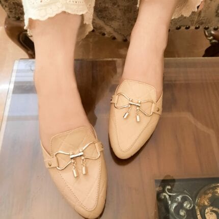 Beige Pumps