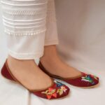 Sparrow maroon Khussa-2195