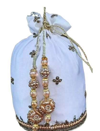 WhatsApp Image 2023-01-30 at 6.07.46 PM Potli White - Image 1