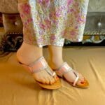 Casual Pink Kolapuris 497