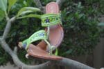 Lime Light Hand Painted Kolapuri For Her - Image 2