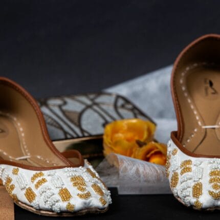 White Khussa For Her