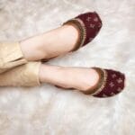 Regal Radiance Khussa-2261 Maroon - Image 2