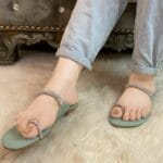 Green Kolapuri for her - 3269 - Image 2