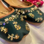 Green Khussa For her-2277 - Image 2