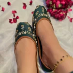 Green Khussa For her-2277