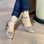 Silver Heels For Her-7188