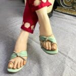 3287 Slippers Sea Green - Image 2