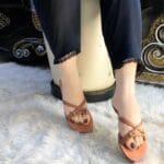 Flat Slippers Peach 3288 - Image 3