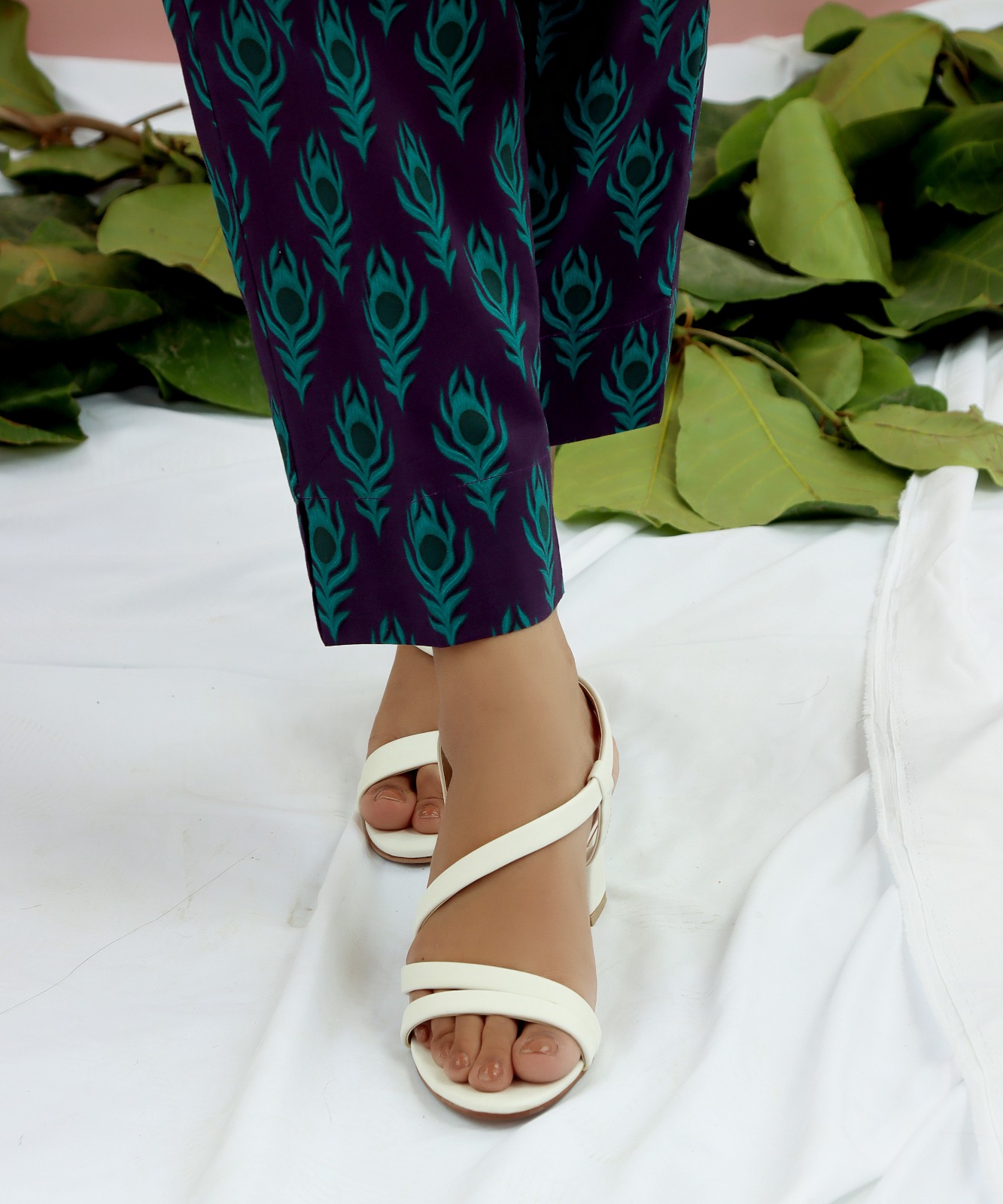 White Block Heel White Block Heel