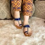 Casual Blue Kolapuris 497