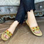 Jute Flats in Beige FL-03 - Image 3