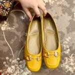 Yellow Pumps for Her 623