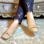 Beautiful Beige Bee Pumps for Her 625 - Image 3