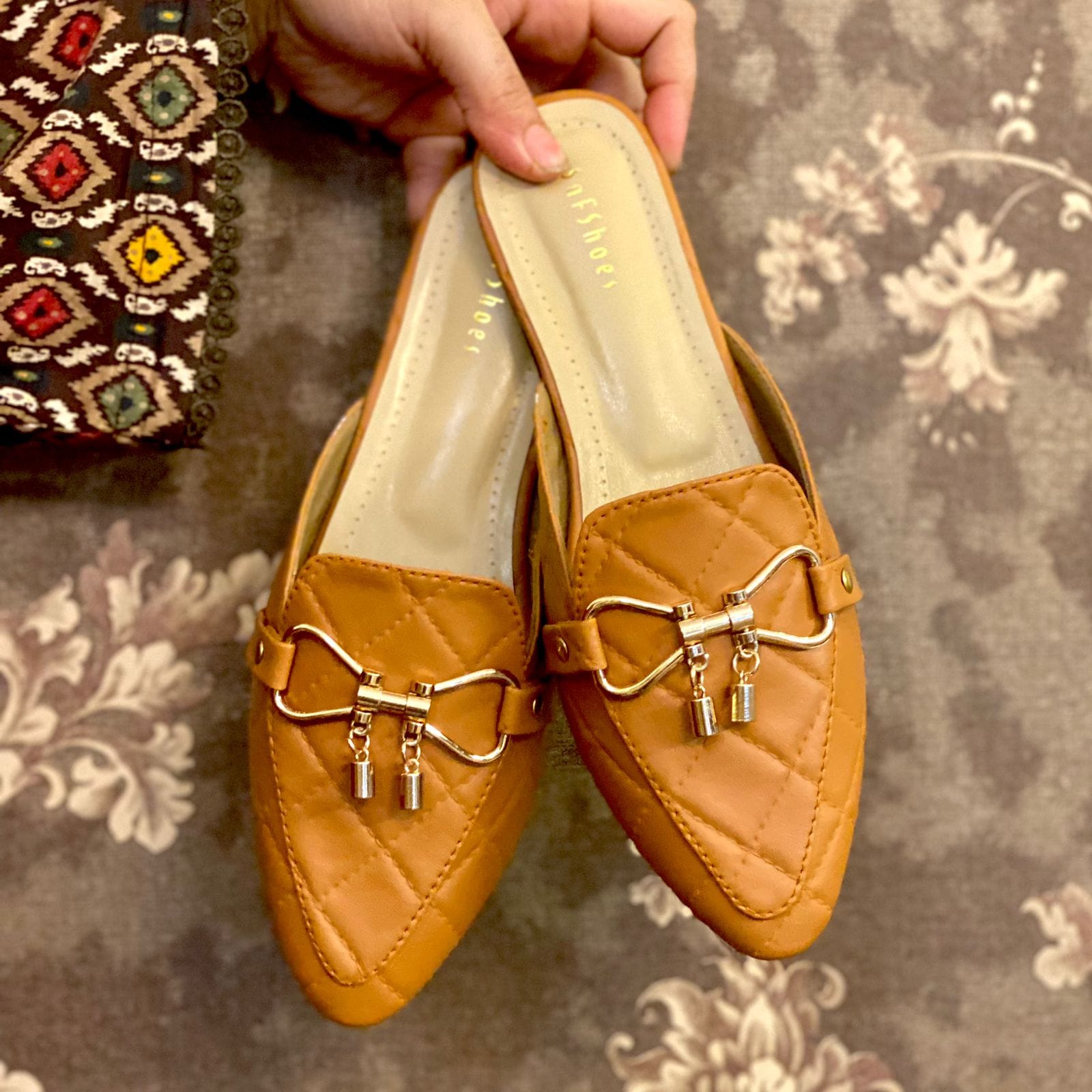 WhatsApp Image 2023-11-20 at 5.36.12 AM (3) Brown Mules for Her 615 - Image 1