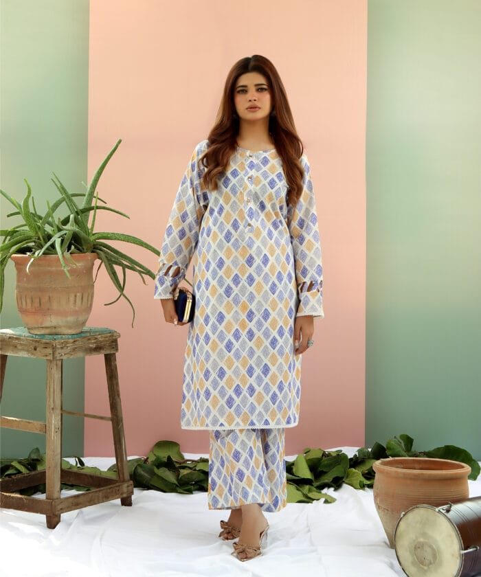 Serenity-Stitched 2 Pcs Suit - Image 4