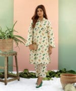 Butterfly Whispers-Stitched 2 Pcs Suit(SoldOut) - Image 4