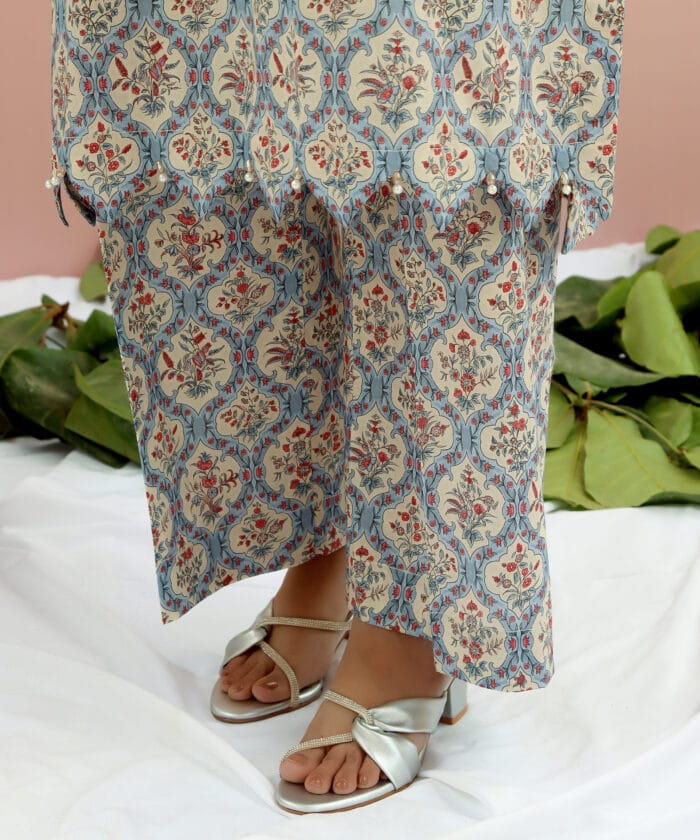 Petal Perfection -Stitched 2 Pcs Suit - Image 2