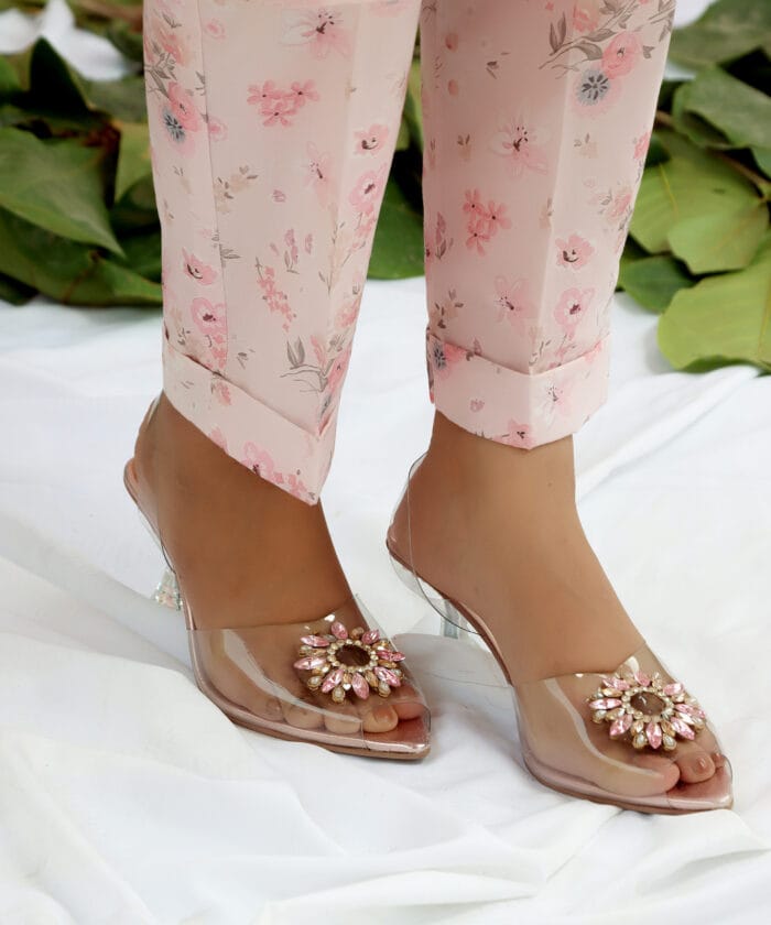 Pink Blossom  -Stitched 2 Pcs Suit(Sold Out) - Image 6