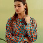 Orange Zest -Stitched 2 Pcs Suit