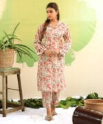 Cream Blush-Stitched 2 Pcs Suit(Sold Out) - Image 2