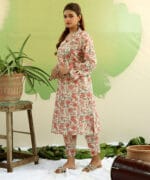 Cream Blush-Stitched 2 Pcs Suit(Sold Out) - Image 3
