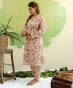 Cream Blush-Stitched 2 Pcs Suit(Sold Out) - Image 4