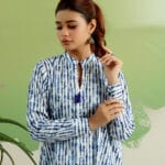 Blue Harmony-Stitched 2 Pcs Suit(Sold Out)