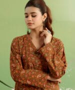 Rustic Rosewood Duo -Stitched 2 Pcs Suit - Image 2