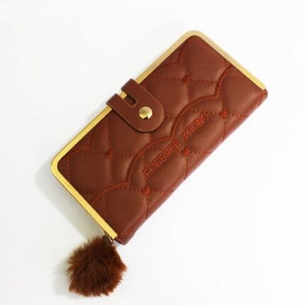 Beautiful Brown Hand Wallet For Her