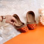 Regal Radiance Rust Khussa-2261 - Image 2