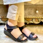 wedges For Her Black-3299