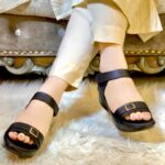 wedges For Her Black-3299