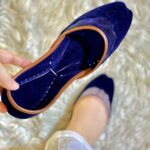 Net velvet Khussa by SNF