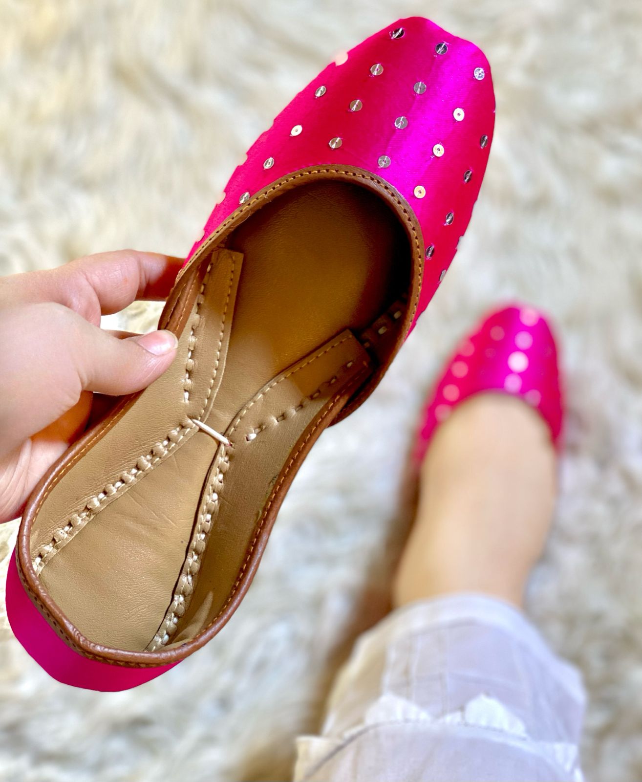 Pink Khussa By Snf Pink Khussa By Snf