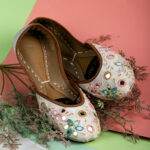 Multi Colored Mirror Khussa Se-60