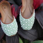 Light Green khussa for Her-2391